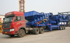 移动制砂破碎站