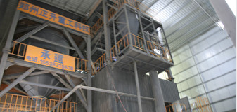 HZSL环保模块式制砂楼全封闭式制砂楼内部实景