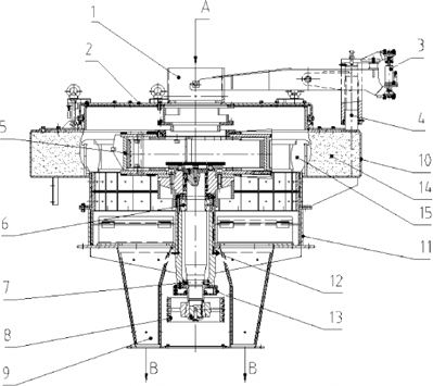 ZS1624小型制砂机(图27) 小型制砂机结构组成图