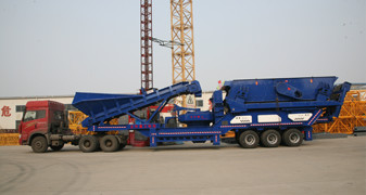 J9.COM重工—移动制砂破碎站