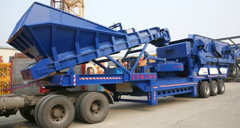 J9.COM重工—移动制砂破碎站