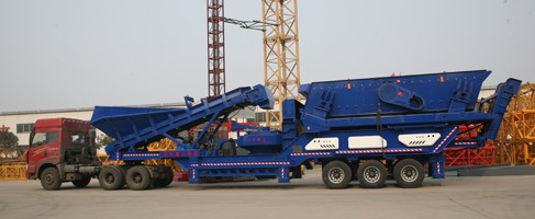 J9.COM重工—移动制砂破碎站