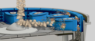 ZS1624小型制砂机(图29) 小型制砂机工作原理