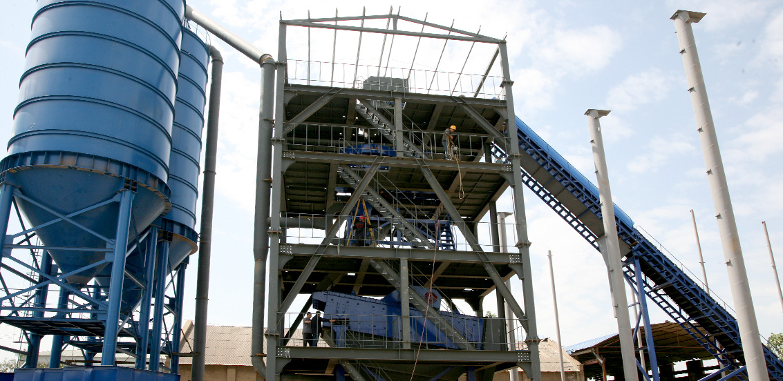 HZSL系列环保模块式制砂楼图片展示