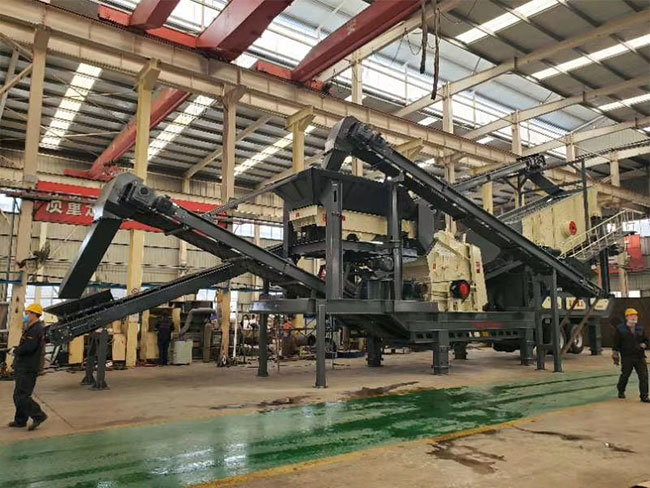 J9.COM移动破碎站发往广东惠州