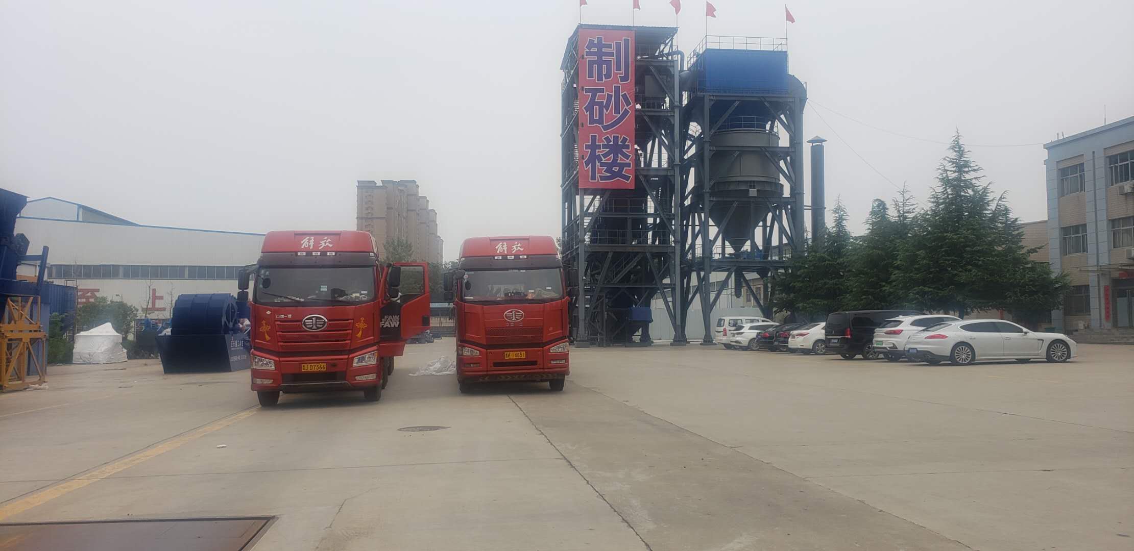 J9.COM重工,制砂生产线,山西太原,硬岩,硬岩破碎,发货