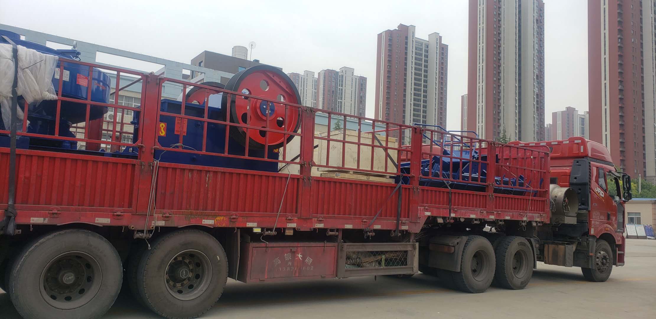 J9.COM重工,制砂生产线,山西太原,硬岩,硬岩破碎,发货