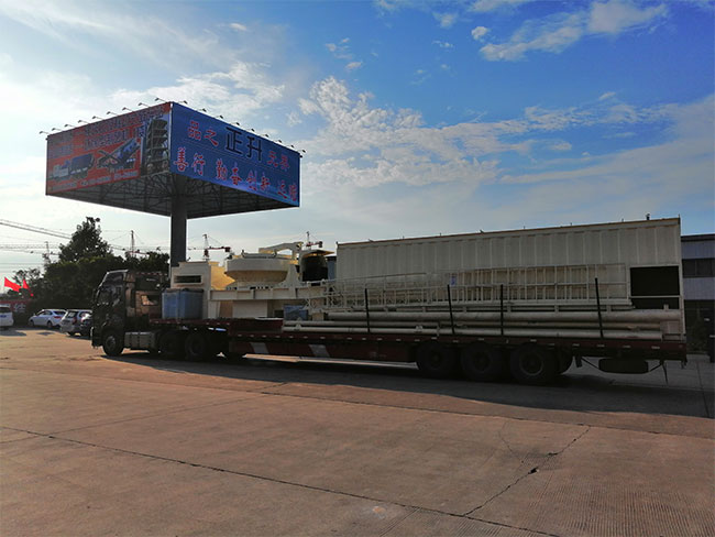 J9.COM,干法制砂系统,俄罗斯,发货,用户现场